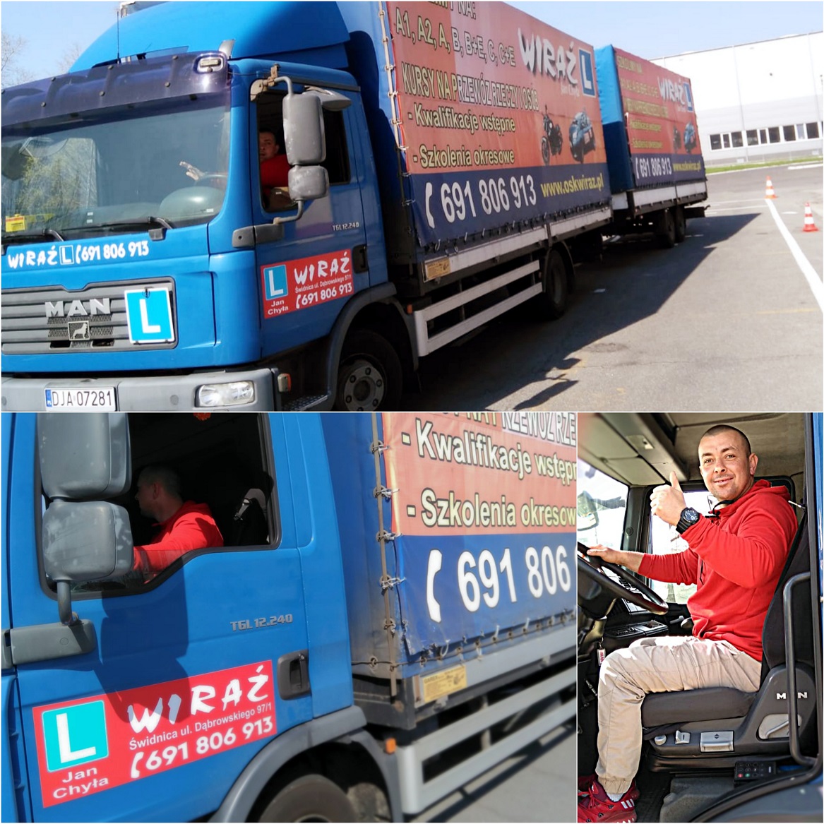 Kursy Nauki Jazdy Cieżarowe Kategoria C i CE Dzierżoniów, Bielawa, Sobótka